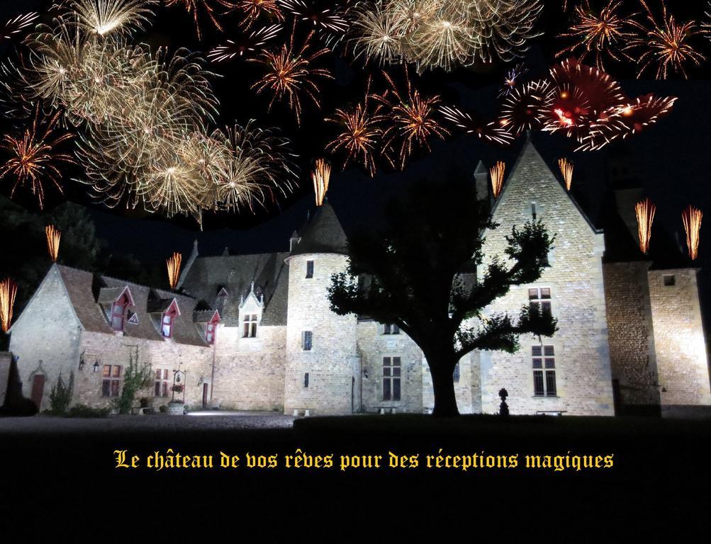 Chateau De Peufeilhoux Vallon-en-Sully Eksteriør bilde
